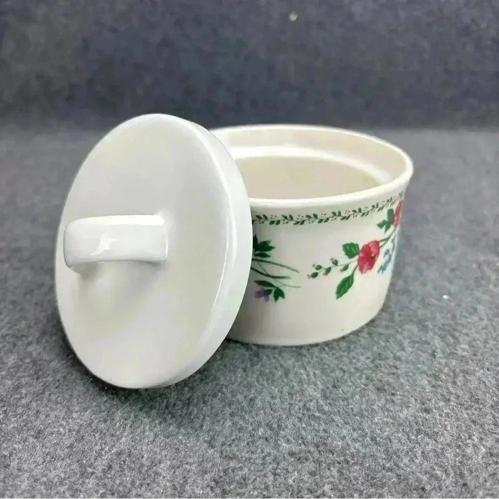 Vintage Farberware English Garden 225 Sugar Bowl - Picture 3 of 7